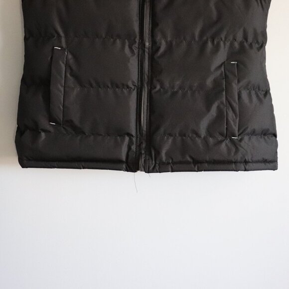 Canada Weathergear Womens Black Sz Lrg Full Zip Sleeveless Puffer Jacket - Picture 10 of 13